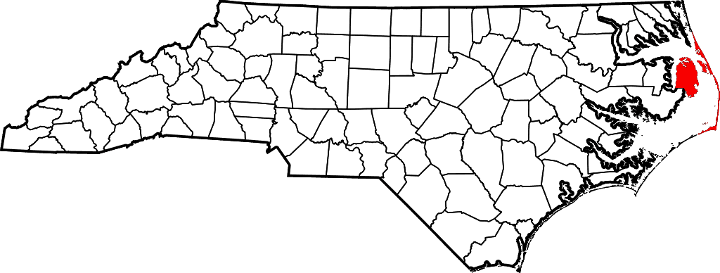 1024px Map of North Carolina highlighting Dare County.svg