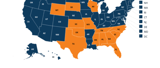 Status of State Action on the Medicaid Expansion Decision 880x500
